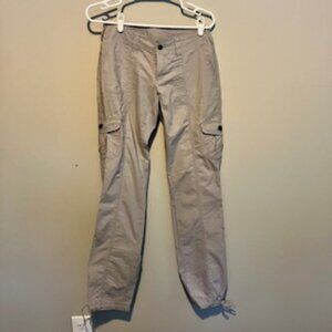 Boston Proper Convertible Cargo Pant Color gray size 00